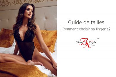 Guide de tailles Beauty Night - lingerie sexy féminine