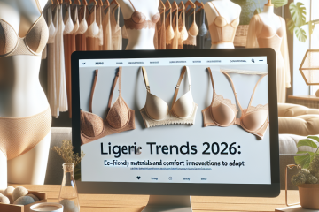 Tendances lingerie 2026 : matières éco-responsables et innovations confort à adopter