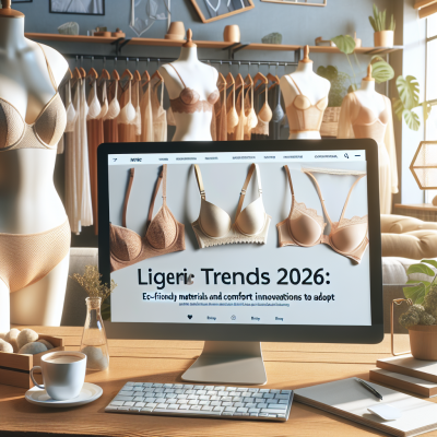 Tendances lingerie 2026 : matières éco-responsables et innovations confort à adopter