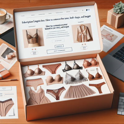 Lingerie box abonnement : comment personnaliser votre sélection selon votre style, votre morphologie et votre budget