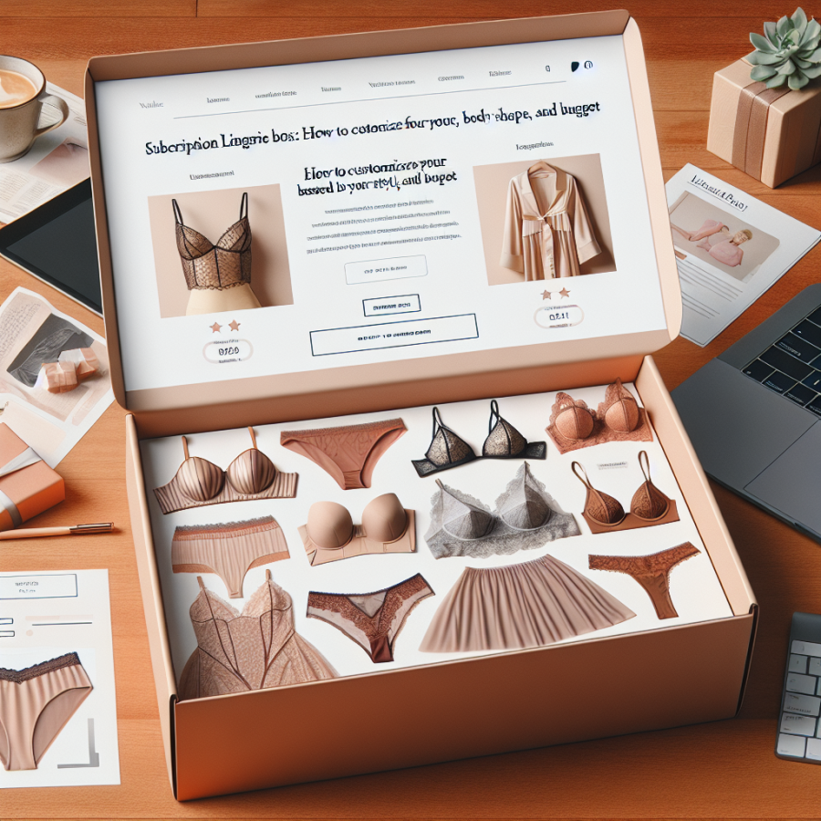 Lingerie box abonnement : comment personnaliser votre sélection selon votre style, votre morphologie et votre budget